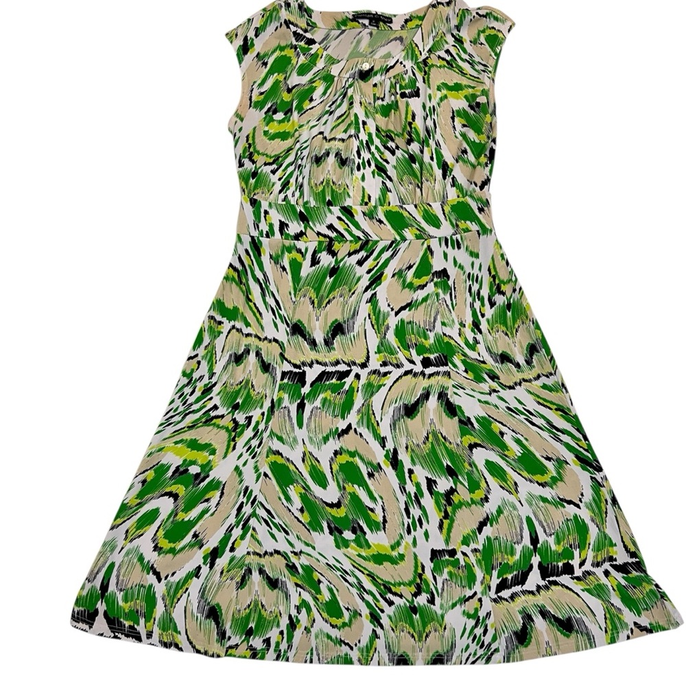 5/$20 Summery Green Patterned Dress